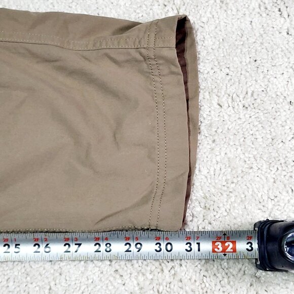 Duluth Trading Dry on the Fly Pants Men 32x32 Brown Straight Stretch Outdoorsmen - Picture 6 of 7